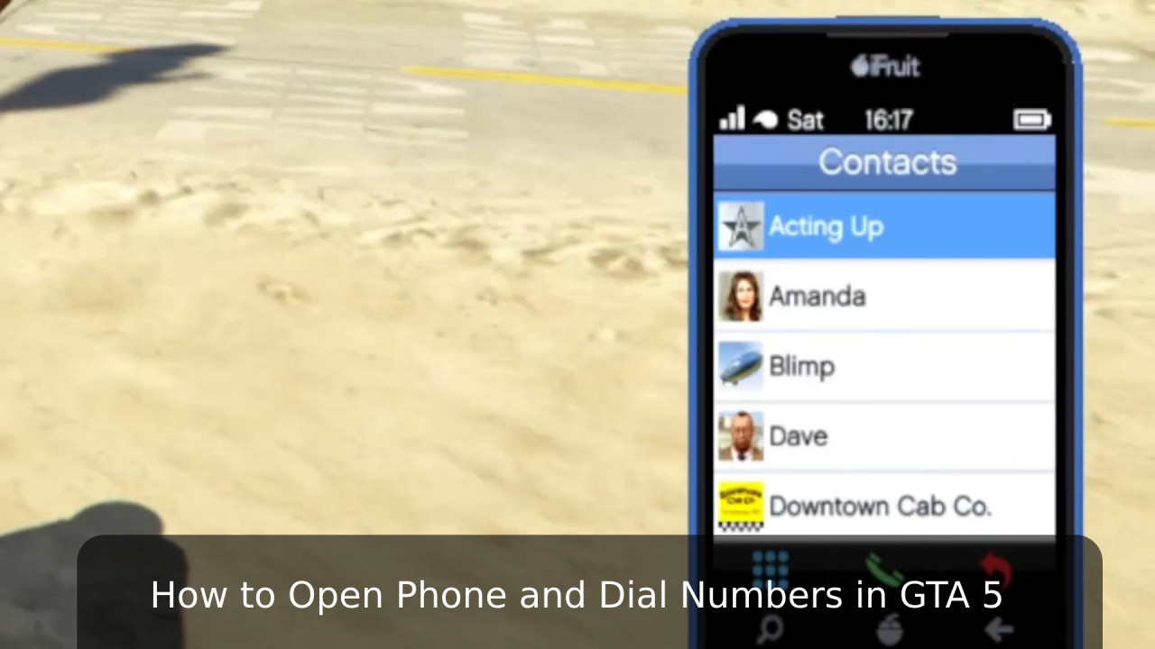 How to Open Phone and Dial Numbers in GTA 5